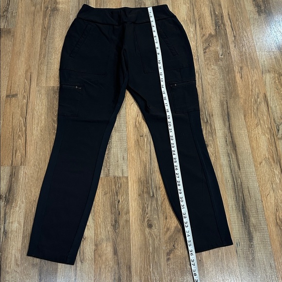 ATHLETA WOMENS HEADLANDS HYBRID TREK JOGGER PANTS BLACK SIZE 10 - Picture 5 of 8